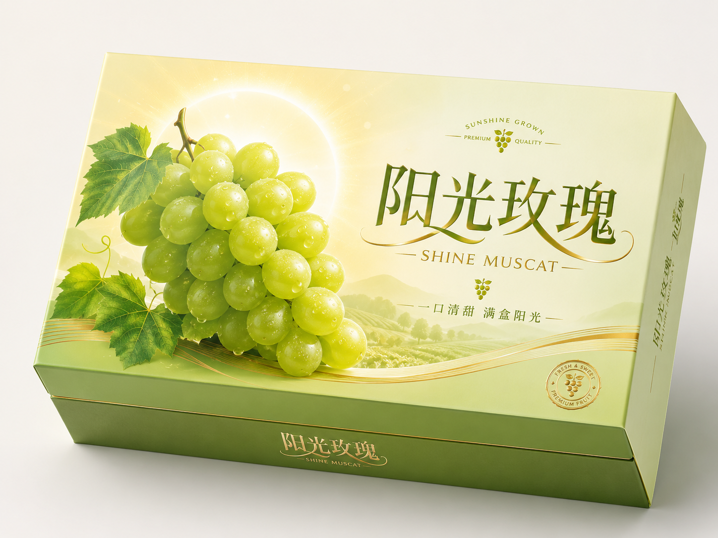 葡萄包装盒设计方案