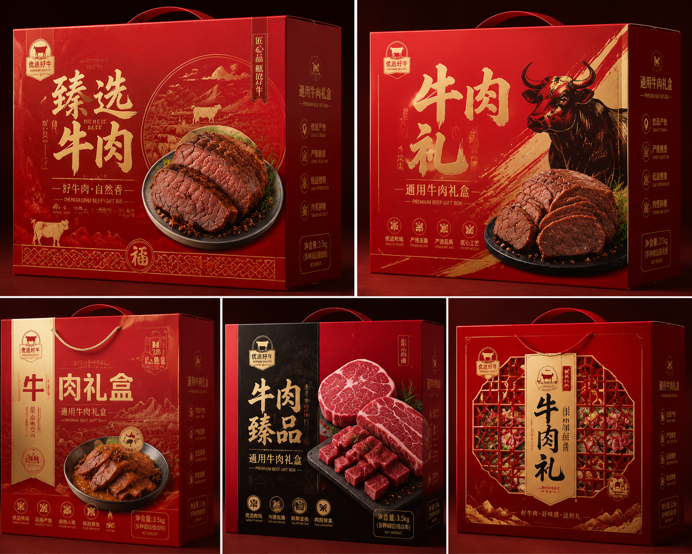 牛肉包装盒