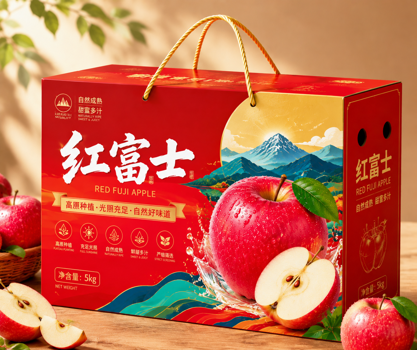 红富士包装盒